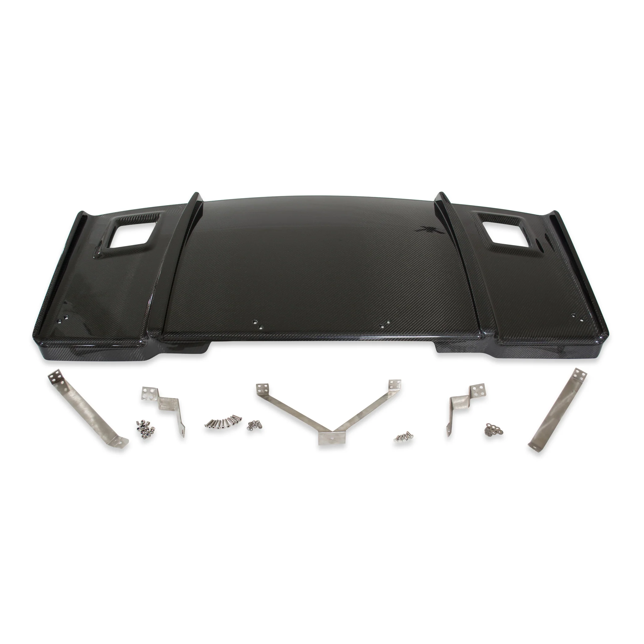 Rear Diffuser Kit, Carbon Fiber, 05-09 S281 - Image 2