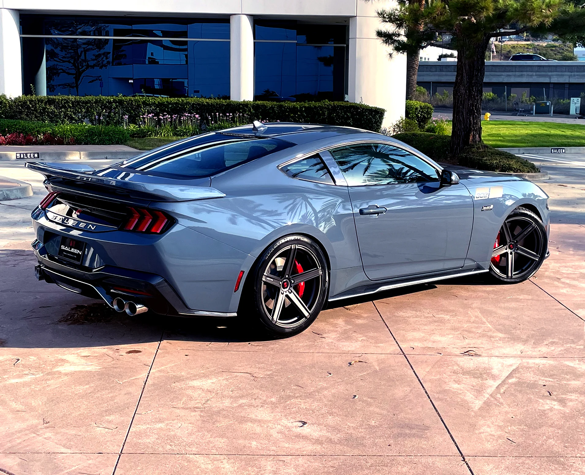Black Shadow Trunk Decal, 2024+ S302 Mustang