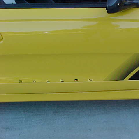Decal, Door Logo, 92-98 Saleen Mustang, S281, S351