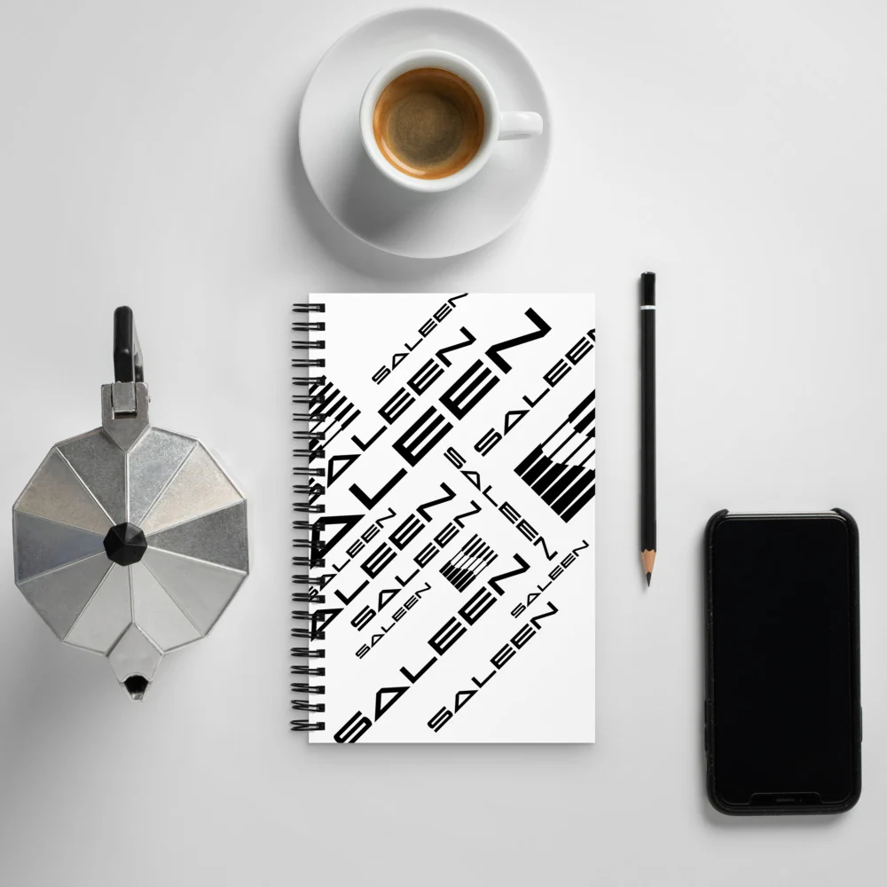 Saleen Spiral notebook