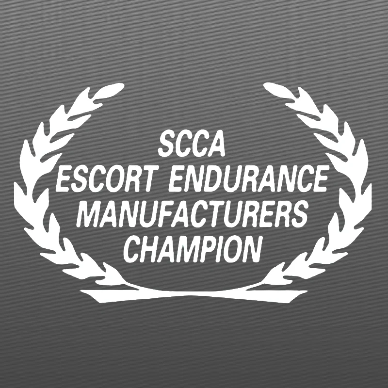 Wreath Decal, SCCA Champion, 88-96 Saleen Mustang S281 S351